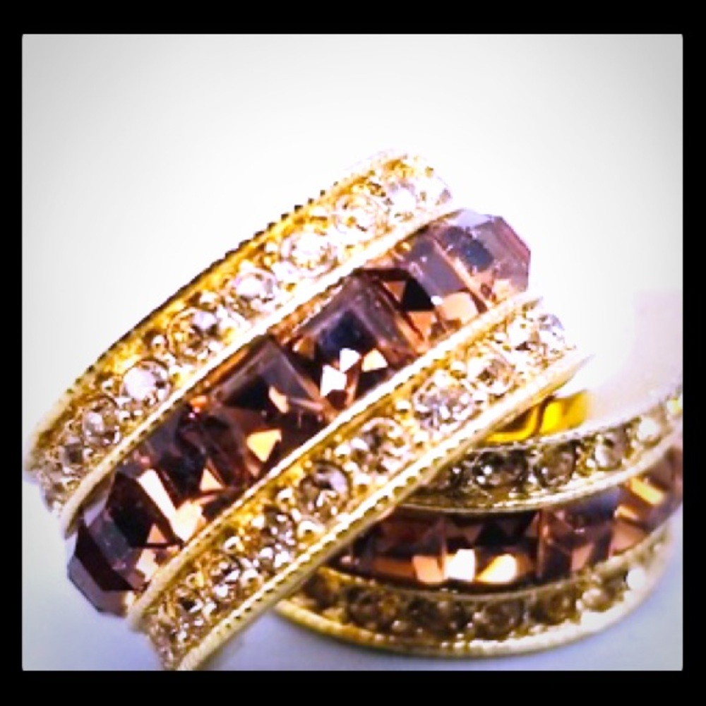 Vintage Givenchy gold tone earrings